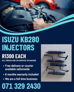 Isuzu Kb280 Injectors For Sale With Warranty On