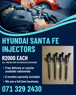 Hyundai Santa Fe Injectors For Sale With Warranty