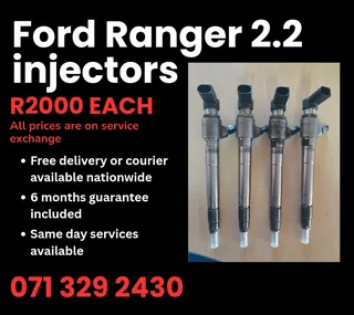 Ford Ranger 2,2 Injectors For Sale With Warranty On
