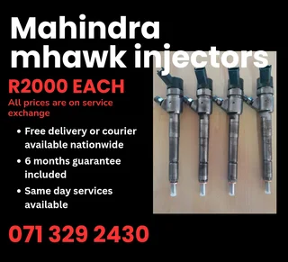 Mahindra Mhawk Injectors For Sale With Warranty On