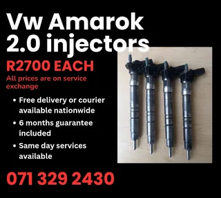 Vw Amarok 2.0 Diesel Injectors For Sale With
