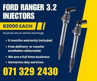 Ford Ranger 3.2 Injectors For Sale With Warranty
