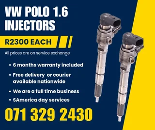 Vw Polo 1.6 Injectors For Sale With Warranty