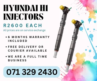 Hyundai H1 Injectors For Sale With Warranty