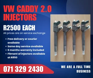 Vw Caddy 2.0 Injectors For Sale With Warranty