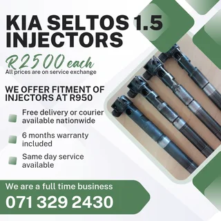 Kia Seltos 1.5 Crdi Injectors For Sale With Warranty