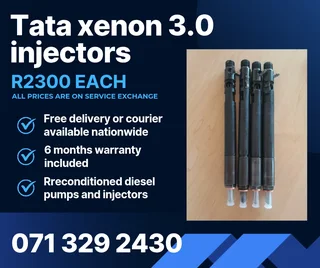 Tata Xenon 3.0 Injectors For Sale With Warranty