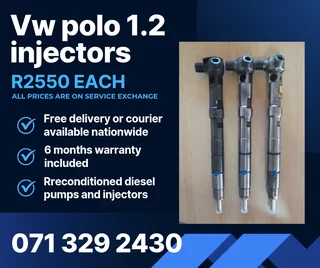 Vw Polo 1.2 Injectors For Sale With Warranty Included