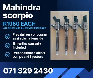 Mahindra Scorpio Injectors For Sale With Warranty Included