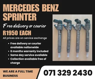 Mercedes Benz Sprinter Injectors For Sale With Warranty