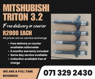Mitshubishi Triton 3.2 Injectors For Sale With Warranty