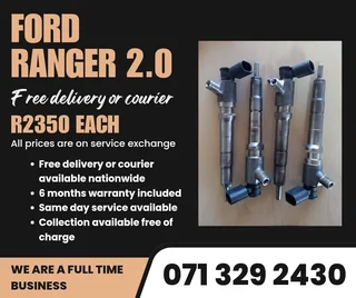 Ford Ranger 2.0 Injectors For Sale With Warranty