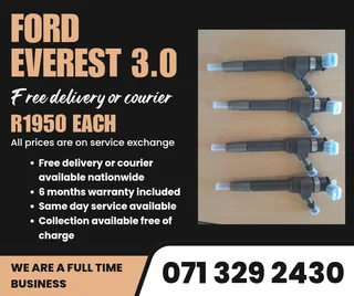 Ford Everest 3.0 Injectors For Sale With Warranty