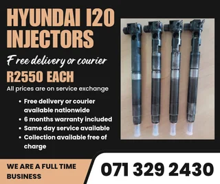 Hyundai I20 Injectors For Sale With Warranty