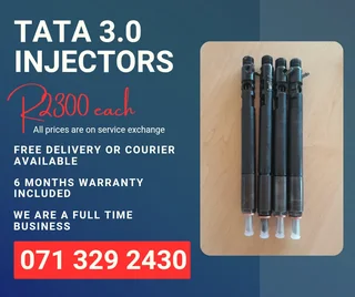 Tata 3.0 Injectors For Sale With Warranty