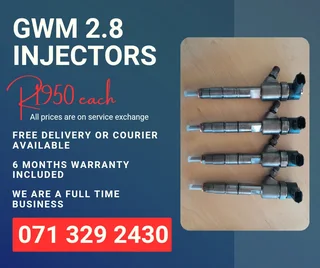 Gwm 2.8 Injectors For Sale With Warranty