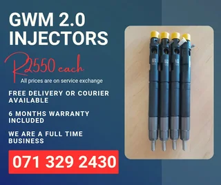 Gwm 2.0 Injectors For Sale With Warranty