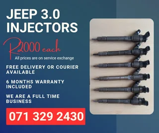 Jeep 3.0 Injectors For Sale With Warranty