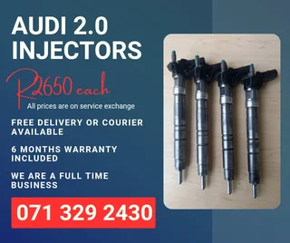 Audi 2.0 Injectors For Sale With Warranty