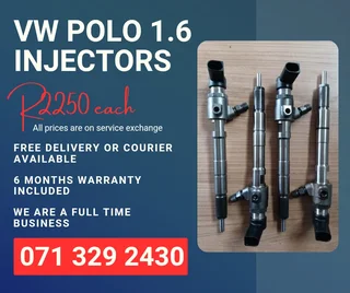 Vw Polo 1.6 Injectors For Sale With Warranty