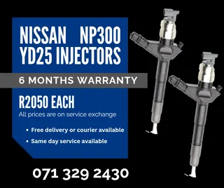 Nissan Np300 2.5 Injectors For Sale With Warranty