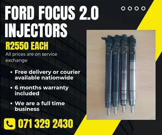 Ford Focus 2.0 Injectors For Sale With Warranty
