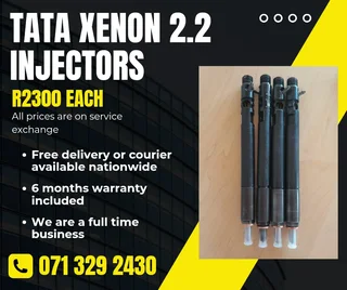 Tata Xenon 2.2 Injectors For Sale With Warranty