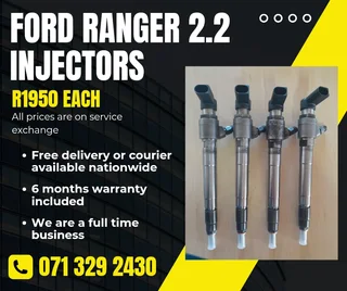Ford Ranger 2.2 Injectors For Sale With Warranty