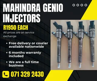 Mahindra Genio Injectors For Sale With Warranty