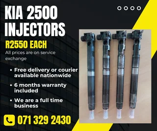 Kia 2500 Injectors For Sale With Warranty Included