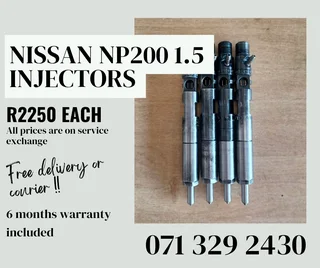 Nissan Np200 1.5 Injectors For Sale With Warranty