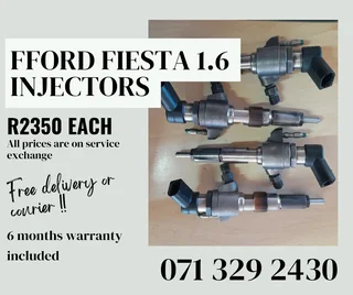 Ford Fiesta 1.6 Injectors For Sale With Warranty
