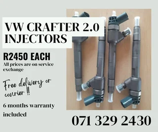 Vw Crafter 2.0 Injectors For Sale With