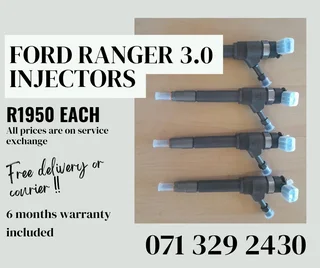 Ford Ranger 3.0 Injectors For Sale With Warranty
