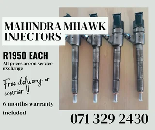 Mahindra Mhawk Injectors For Sale With Warranty Included