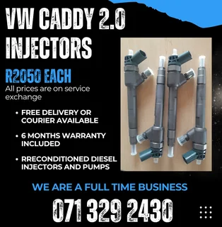 Vw Caddy 2.0 Injectors For With Warranty Included