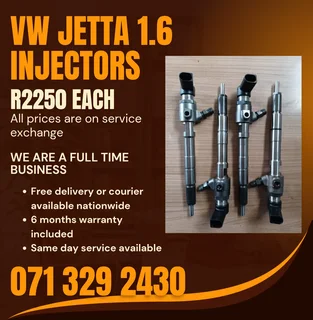 Vw Jetta 1.6 Injectors For Sale With Warranty