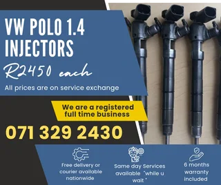 Vw Polo 1.4 Injectors For Sale With Warranty Included