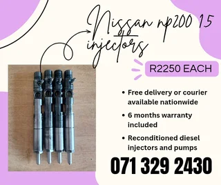 Nissan Np200 1.5 Injectors For Sale With Warranty