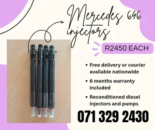 Mercedes Benz 646 Injectors For Sale With Warranty