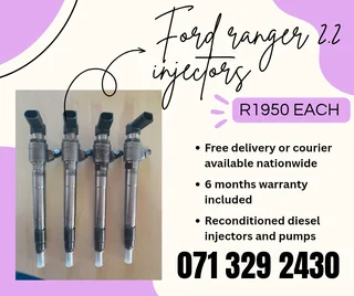 Ford Ranger 2.2 Injectors For Sale With Warranty Included