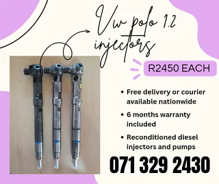 Vw Polo 1.2 Injectors For Sale With Warranty Included