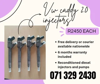Vw Caddy 2.0 Injectors For Sale With Warranty