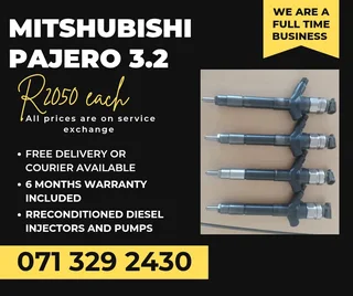 Mitshubishi Pajero 3.2 Injectors For Sale With Warranty