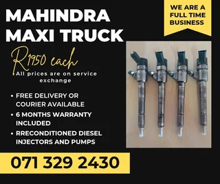 Mahindra Maxi Truck Injectors For Sale With Warranty Included