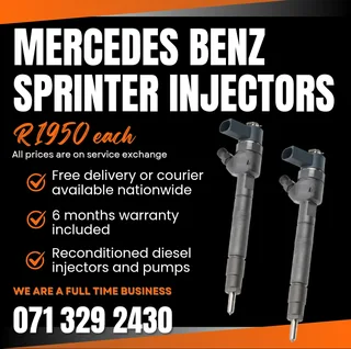 Mercedes Benz Sprinter Injectors For Sale With Warranty