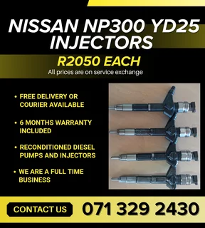 Nissan Navara Yd25 Injectors For Sale With Warranty Included