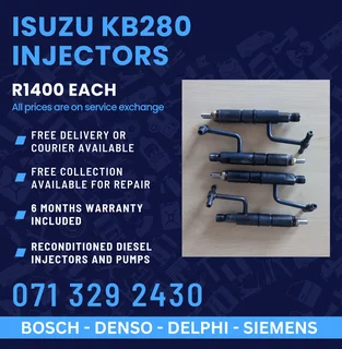 Isuzu Kb280 Injectors For Sale With Warranty