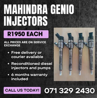 Mahindra Genio Injectors For Sale With Warranty