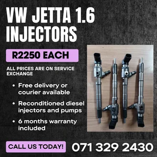 Vw Jetta 1.6 Injectors For Sale With Warranty Included